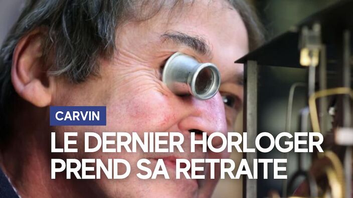 Il était le dernier horloger de Carvin mais l'heure de la retraite a sonné !